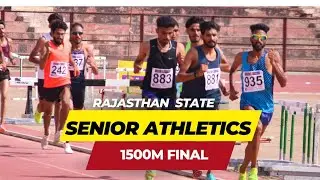 1500m Men Final | Rahul Baloda | Rajasthan State Senior Athletics Championship 2023 Churu Rajasthan