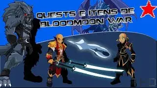 【AQW】Guia das Quests e Drops de BloodMoon War (2017)