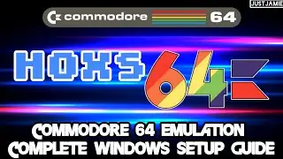 Hoxs64☆C64 Emulation Full Setup Guide #hoxs64 #c64 #emulator