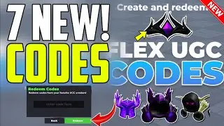 ⚠️ALL NEW!!⚠️ ALL WORKING CODES FOR FLEX UGC IN 2024 - ROBLOX FLEX UGC CODES