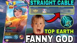 FANNY GOD OF STRAIGHT CABLES | SOLO RANKED GAMEPLAY | MLBB