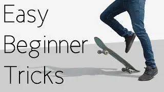 Easy Beginner Skateboard Tricks (2021)