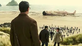 Una criatura gigante que apareció en la costa se convirtió en un atractivo turístico