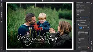 Quick & Easy Holiday Cards in ON1 Photo RAW 2020