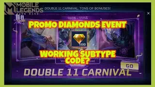 INVITE TRICK SUBTYPE WORKING?? PROMO DIAMONDS EVENT MOBILE LEGENDS BANG BANG