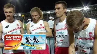 IAAF World Relays Bahamas 2015 - 8 Laps Men Final - Team POL Silver