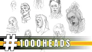 1000 Heads in A Month Challange #1000HeadsChallenge │ 1000/1000