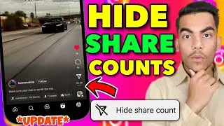 How To Hide Share Count On Instagram Reels |  Instagram Reels Pe Share Count Kaise Hide Kare