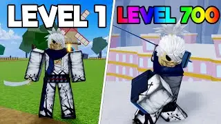 UPEI DO LEVEL 1 AO 700 DE KATANA SENDO O RYUMA NO BLOX FRUITS - ROBLOX