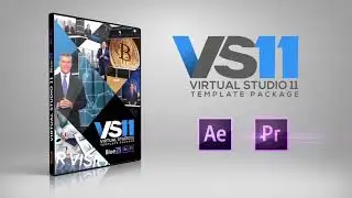 Virtual Studio 11 After Effects and Premiere Pro Template Pack