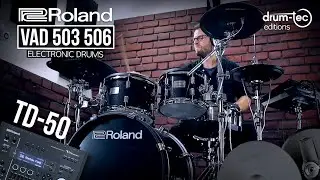 Roland TD-50 sound module swap on VAD503 & VAD506 electronic drums