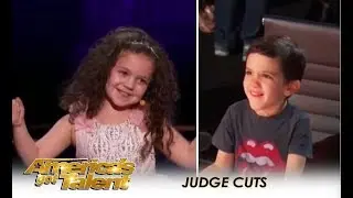 Sophie Fatu: Simon Sets Up His Son Eric With YOUNGEST Contestant Ever! | Americas Got Talent