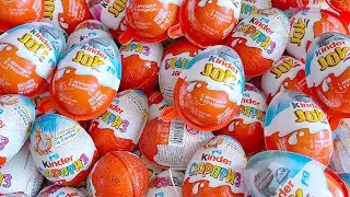 200 Kinder Surprise Eggs / ASMR Satisfying video / A Lot of Candy