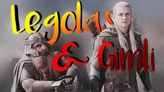 ✘ Legolas and Gimli being an iconic duo for 4 minutes straight