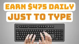 EARN $475 PER DAY Typing Names *Easy Money Making Website* | Make Money Online 2023