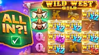 THE MOST INSANE ALL IN WIN... HUGE COMEBACK!! (Wild West Gold)