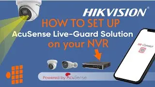 How to set up the Acusense Live-Guard Solution on your Hikvision NVR | Security Perth