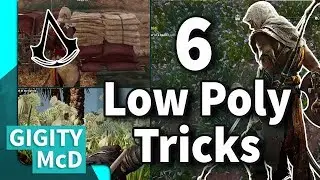 6 Low Poly Art Tricks used in Assassin's Creed Origins - Design Run - Assassin's Creed Origins