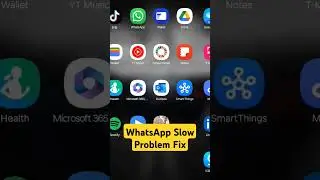 Slow WhatsApp Problem Fix