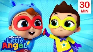 We Are Super Heroes! 🌟 | @LittleAngel Kids Songs & Nursery Rhymes