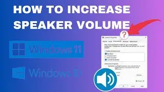 How to Increase Speaker Volume in Windows 10/11