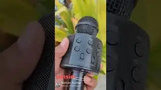 Wireless Connection Mic Karaoke Bluetooth Mic With Inbuilt Speaker Review