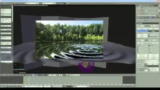 Blender 2.68 Tutorial - 2D to 3D and the Wave Modifier