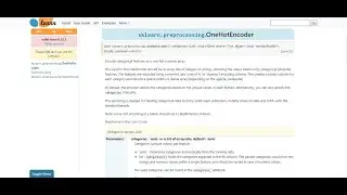 One Hot Encoding in Data Processing | Sklearn.Preprocessing.OneHotEncoder