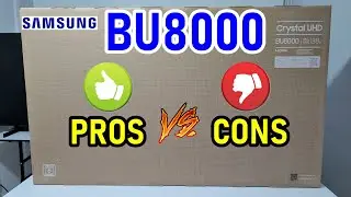 Samsung BU8000: Pros and Cons / Smart TV 4K Crystal