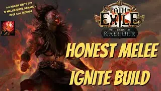 Infernal Blow of Immolation Chieftain | POE 3.25 | An Honest Build Review of Melee Ignite