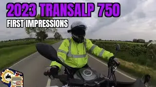 2023 Honda XL750  Transalp review / first impressions (timestamped)