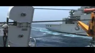 MSC UNREP: USS James E. Williams and USNS Charles Drew