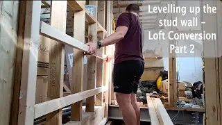 Loft Staircase part 2 - Preparing the loft walls