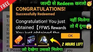 FREE FIRE REDEEM CODE TODAY 26 NOVEMBER | FFWS REDEEM CODE TODAY | DIAMONDS REDEEM CODE TODAY | FF