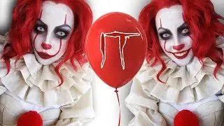 IT PENNYWISE MAKEUP & COSPLAY | ОНО ПЕННИВАЙЗ ГРИМ И КОСПЛЕЙ