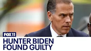 Hunter Biden found guilty in federal gun trial