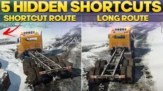 5 Hidden Shortcuts in New Update SnowRunner Imandra Map You Probably Don't Know