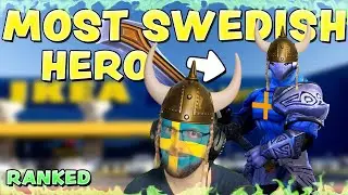 THE MOST SWEDISH HERO IN DOTA (RANKED)