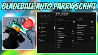 New! Blade Ball Script | Lunax Hub | Mobile & PC