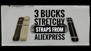 AliExpress watch accessories #15: Stretchy straps for 3 bucks. Are they worth it?🤔