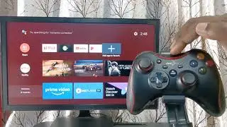 How to Connect Gamepad to Android Smart TV | Game Controller | Redgear Wireless Gamepad