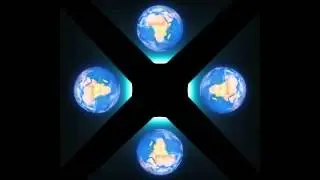 Earth Hologram Projection