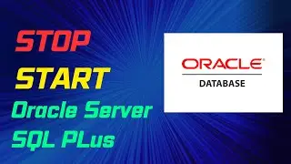 Start/Stop Oracle DB Server Using SQL Plus 🚀 | Database Administration Tutorial