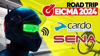 Quoi de neuf dans les intercoms ? (Cardo, Sena, Carplay Interphone) - EICMA 2024