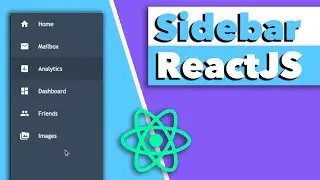 Sidebar Navigation Menu Tutorial ReactJS - Beginner Navigation Tutorial