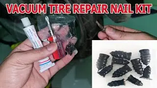 Simple Life Hack - Using Vacuum Tire Repair Nail Kit