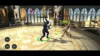 Hellfreak (39 power) vs Raglin (94 power) MANUAL fight