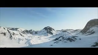 Snowy Mountains UE5