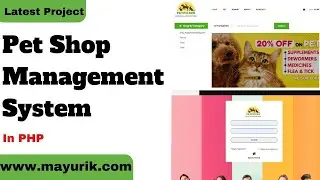 Pet shop management system in php | online pet shop website | Source Code & Projects