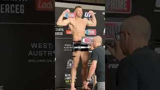 🇿🇦🏆 DRICUS DU PLESSIS OFFICIAL WEIGH IN UFC 305